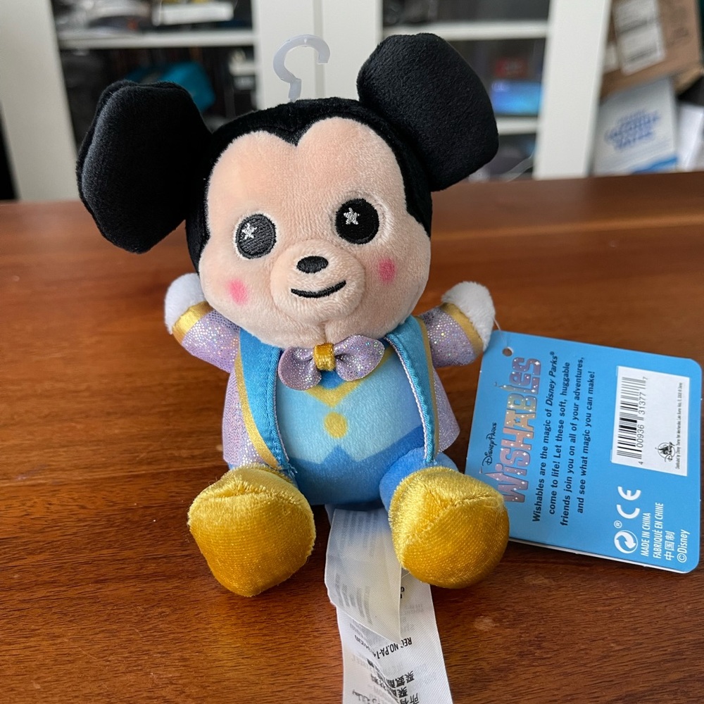 Disney Parks Wishable Plush Mickey 50th Anniversary